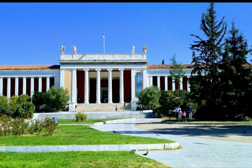 Nice& Cozy Flat 1Min From The Heart Of Athens.Wifi Exterior foto